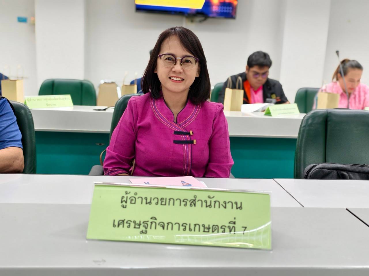 นางอังคณา พุทธศรี ผอ.สศท.7 เข้าร่วมประชุมคณะกรรมการสถิติระดับจังหวัด จังหวัดชัยนาท ครั้งที่ 1/2568